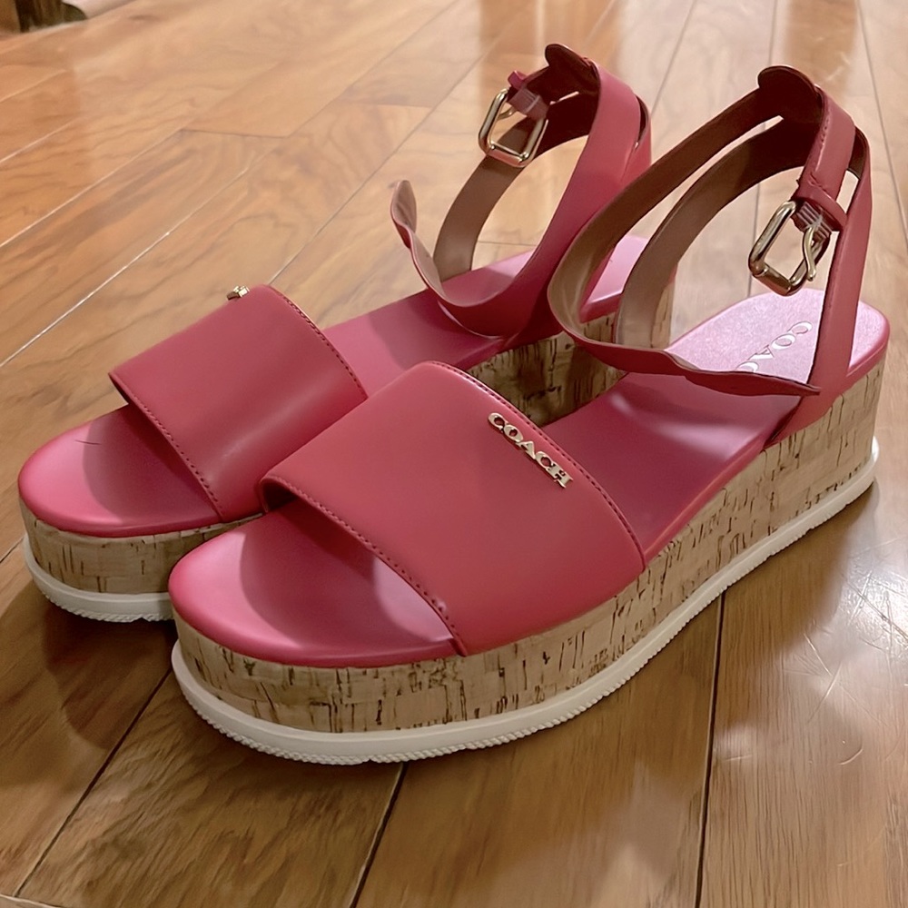 Coach Talulah sandal in pink